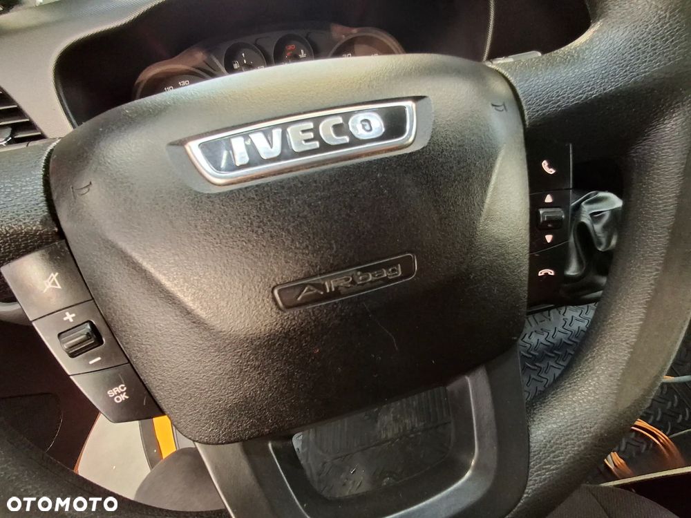 Iveco Daily 35-130 LIFT Doka Brygadówka Automat Hi Matic Plandeka Służba Drogowa Służba Autostradowa Hak Webasto Światła Ostrzegawcze Drogowy - 15
