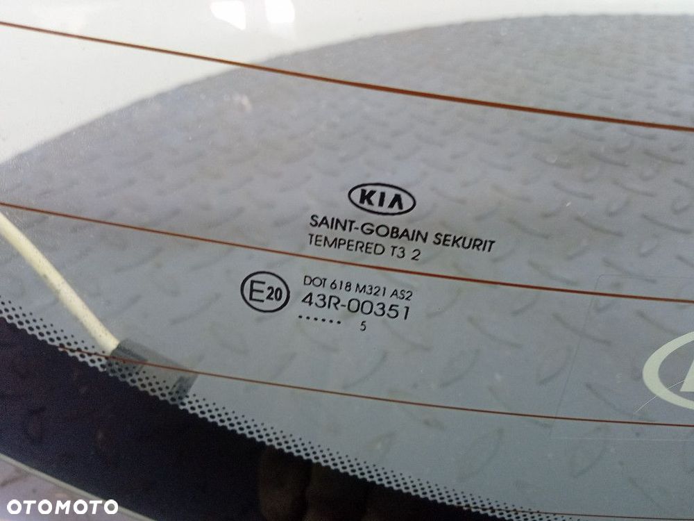 KIA CEED II HB SZYBA TYLNA KLAPY BAGAŻNIKA - 3
