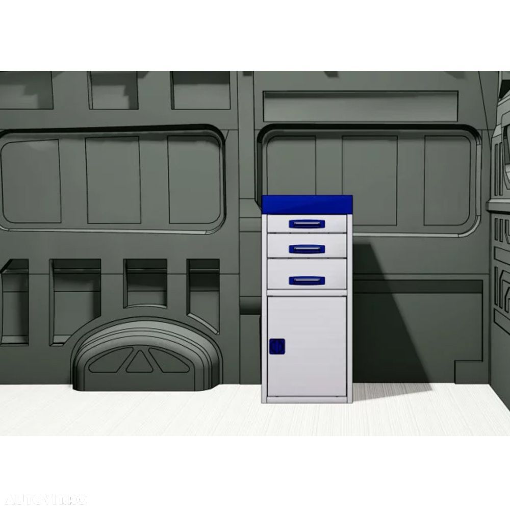 Mobilier autoutilitare - Sistem modular de 0,5m PROVAN 050-002 - 6