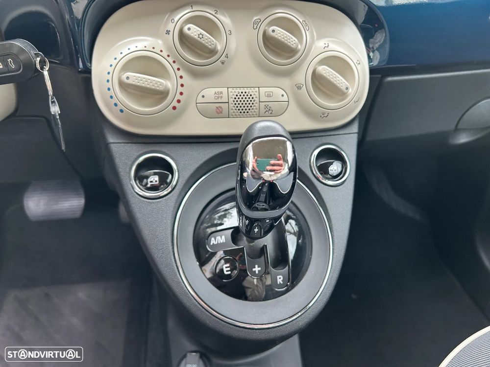 Fiat 500C 1.2 Lounge Dualogic - 10