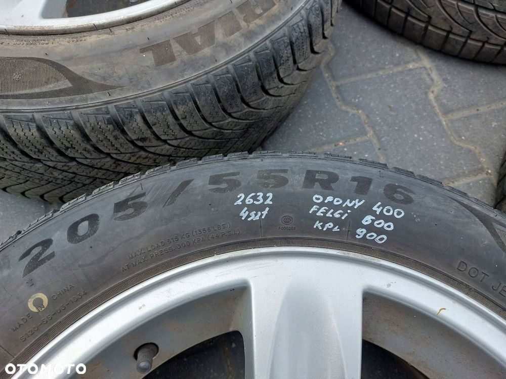 KOŁA KOMPLET FELGI OPONY 4 SZT 5x120 7Jx16 205/55R16 BMW E46 6769401 - 4
