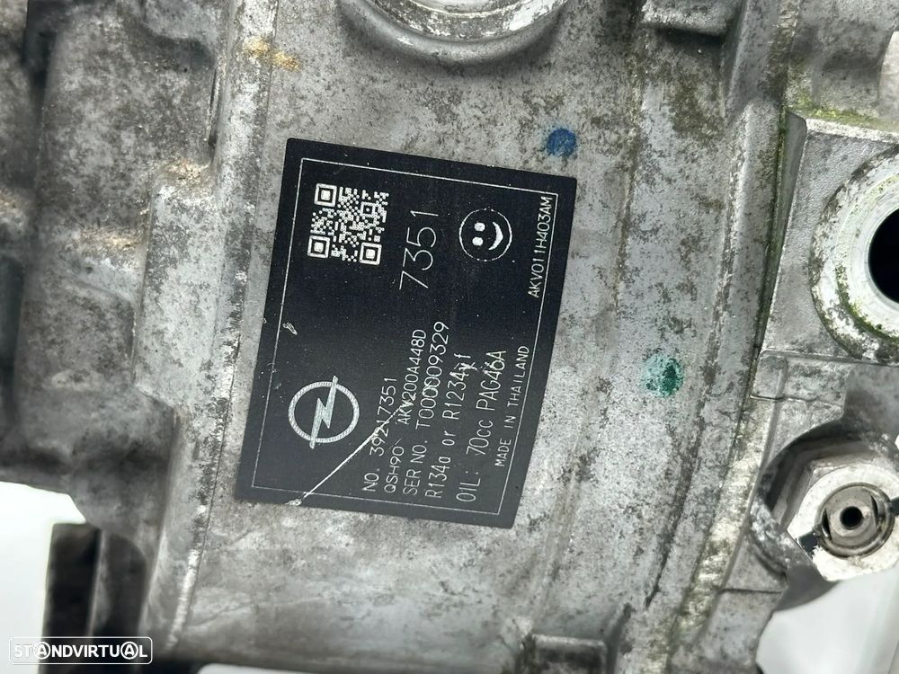 Compressor Ar Condicionado - Opel Astra K (2019) - 5