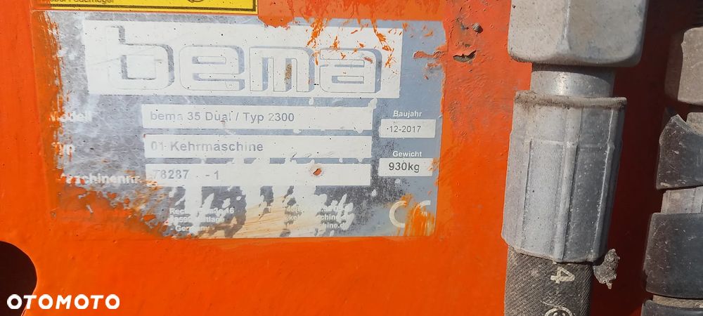 Zamiatarka BEMA 35 230cm szczotka boczna 2017r do CAT JCB 4CX 3CX - 3