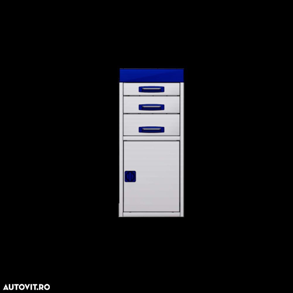 Mobilier autoutilitare - Sistem modular de 0,5m PROVAN 050-002 - 2