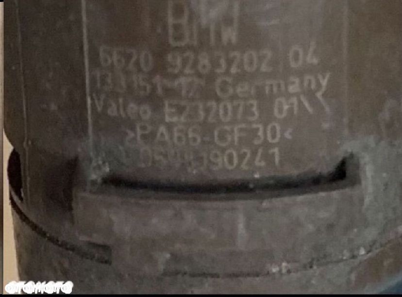 9283202 czujnik parkowania parktronik bmw 5 g30 g31 - 3