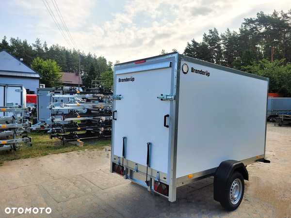 Brenderup Przyczepa CARGO CD260 WBR  furgon z rampą 260x155cm lekka z hamulcem 750kg