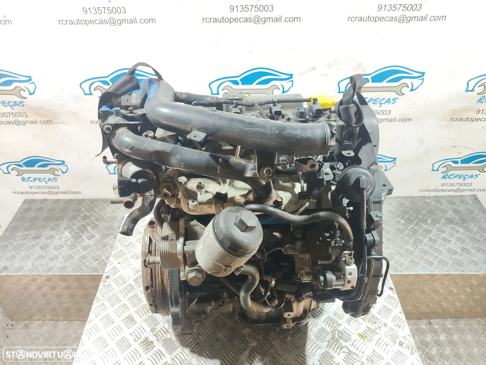 Motor completo Opel 1.7 CDTI 16v 80cv Z17DTL Injeção Bosch - 5