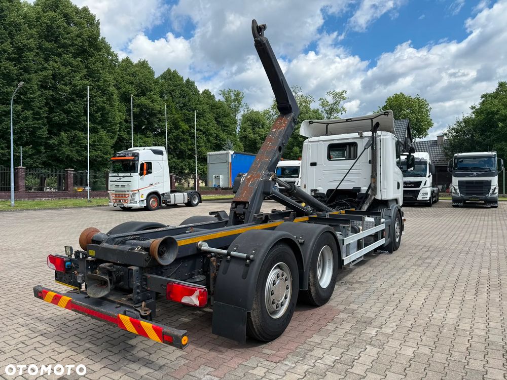 Scania R440 hakowiec, 6x2, MEILLER, pilot, 490 t.km.! - 2
