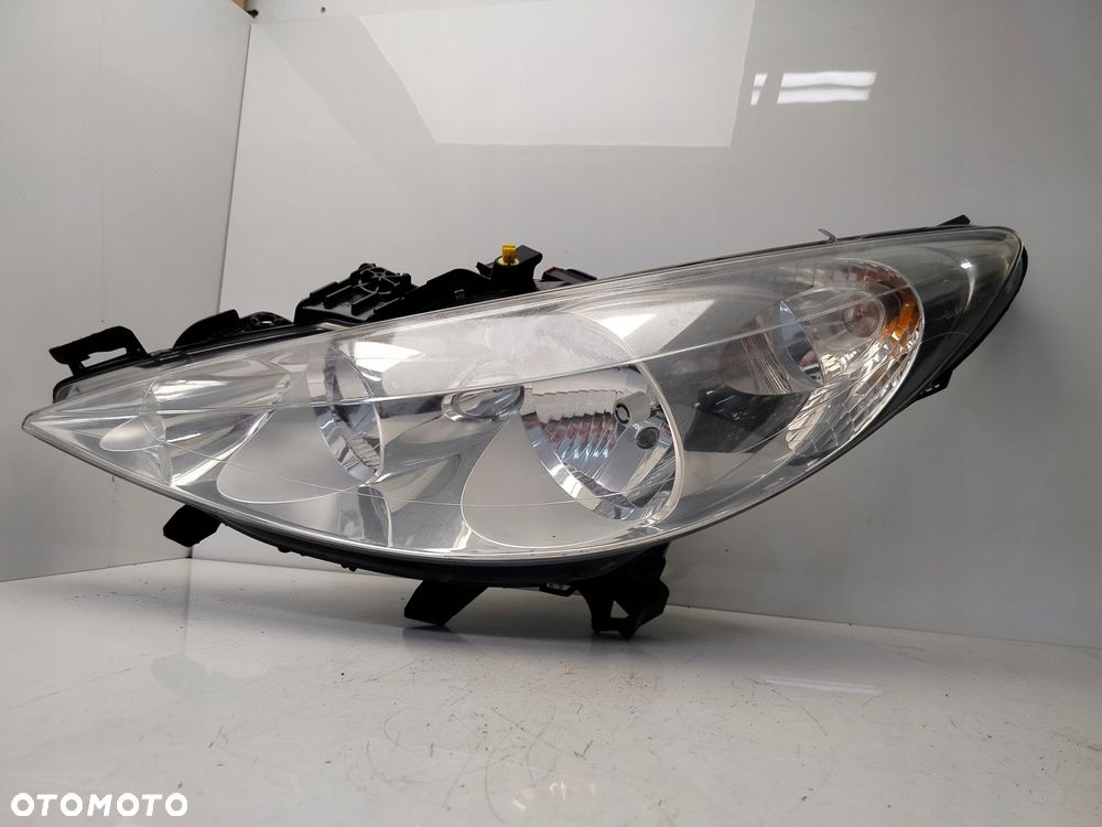 peugeot 207 reflektor lampa lewy przód lewa przednia - 2