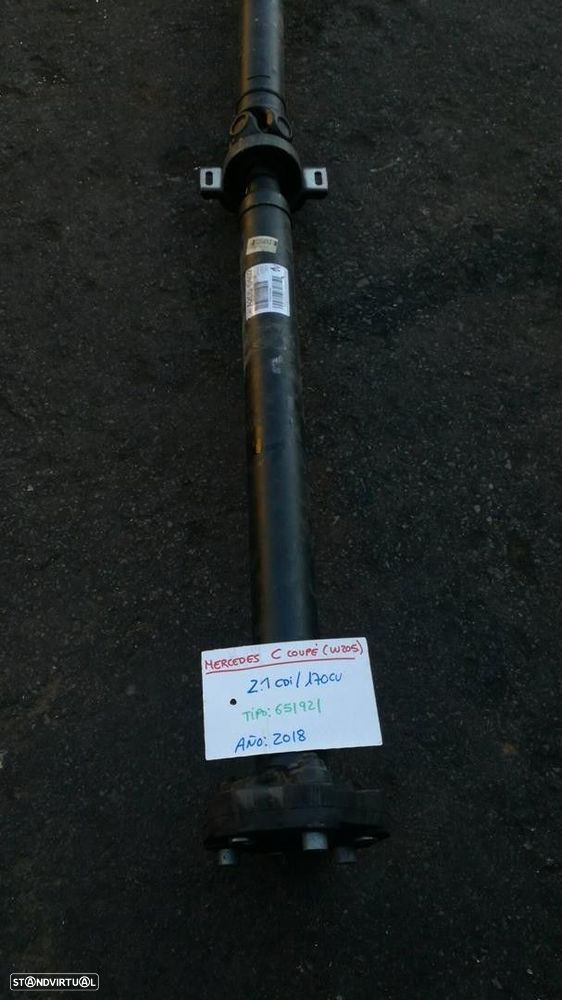 TRANSMISSÃO CENTRAL MERCEDES-BENZ CLASSE C COUPÉ 2018 - 1