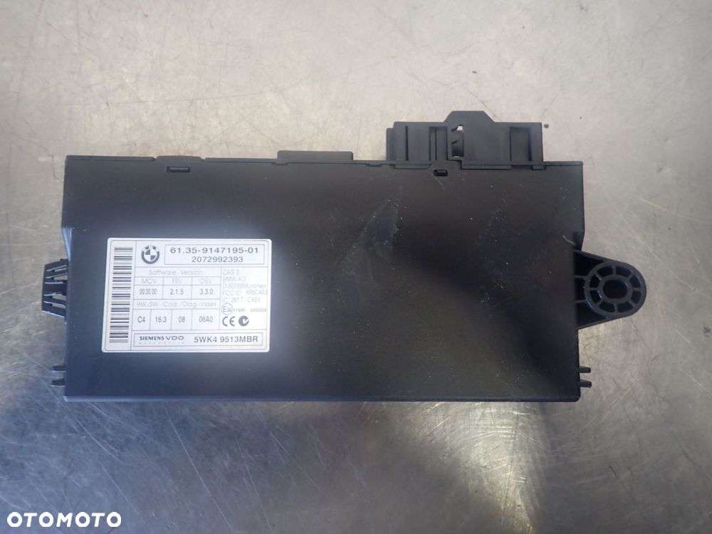 STEROWNIK CAS BMW E87 118D 5WK49513MBR - 2