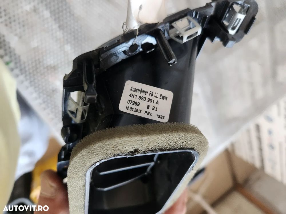 Grila Aerisire Ventilatie Bord Stanga Audi A8 D4 An 2009-2010-2011-2012-2013-2014-2015-2016-2017-20 - 5