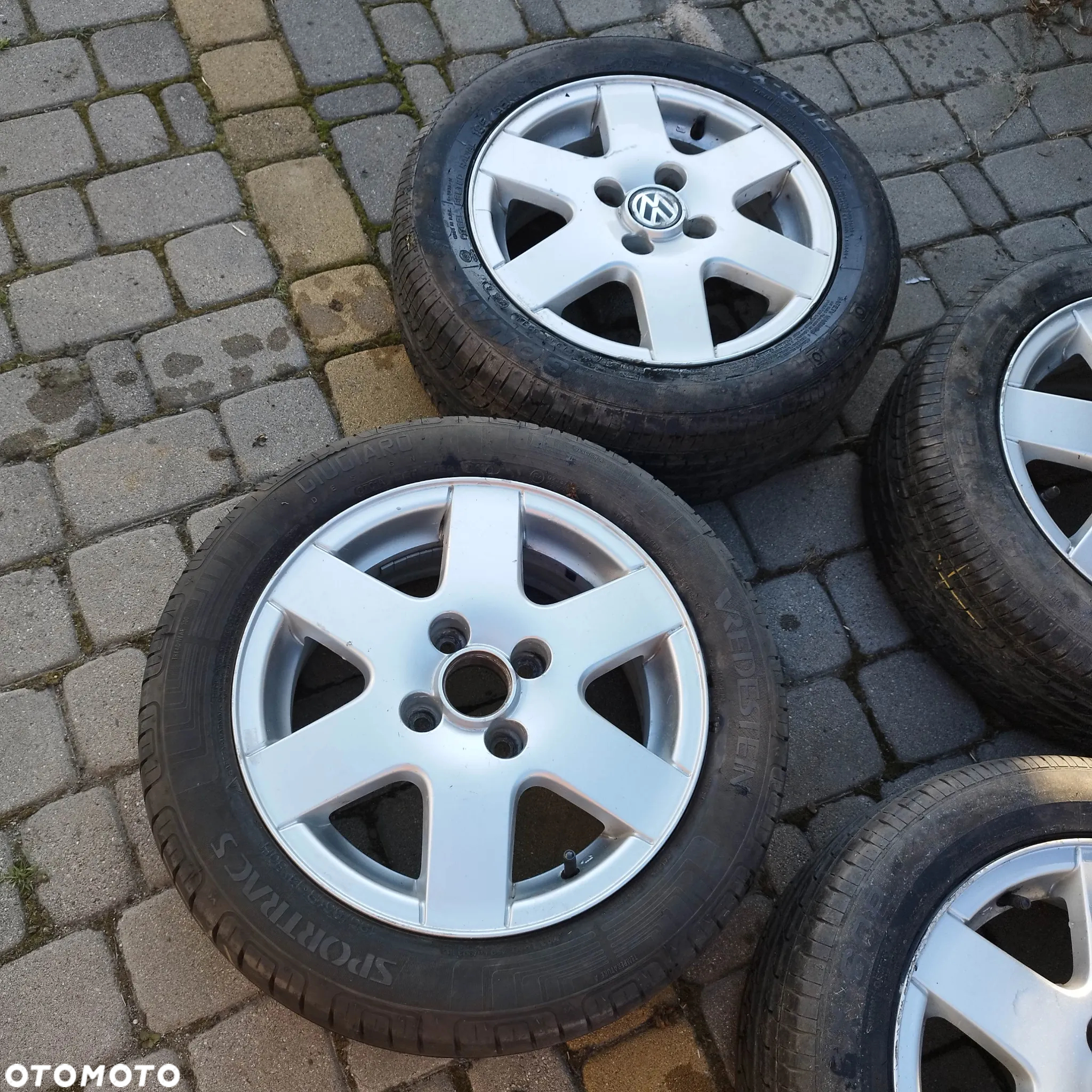 alu felgi 4x100 6j14 opony - 3