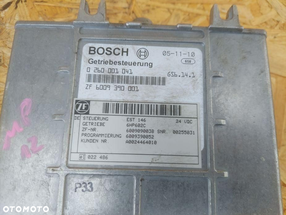 STEROWNIK SKRZYNI ZF MERCEDES 0260001041 - 2