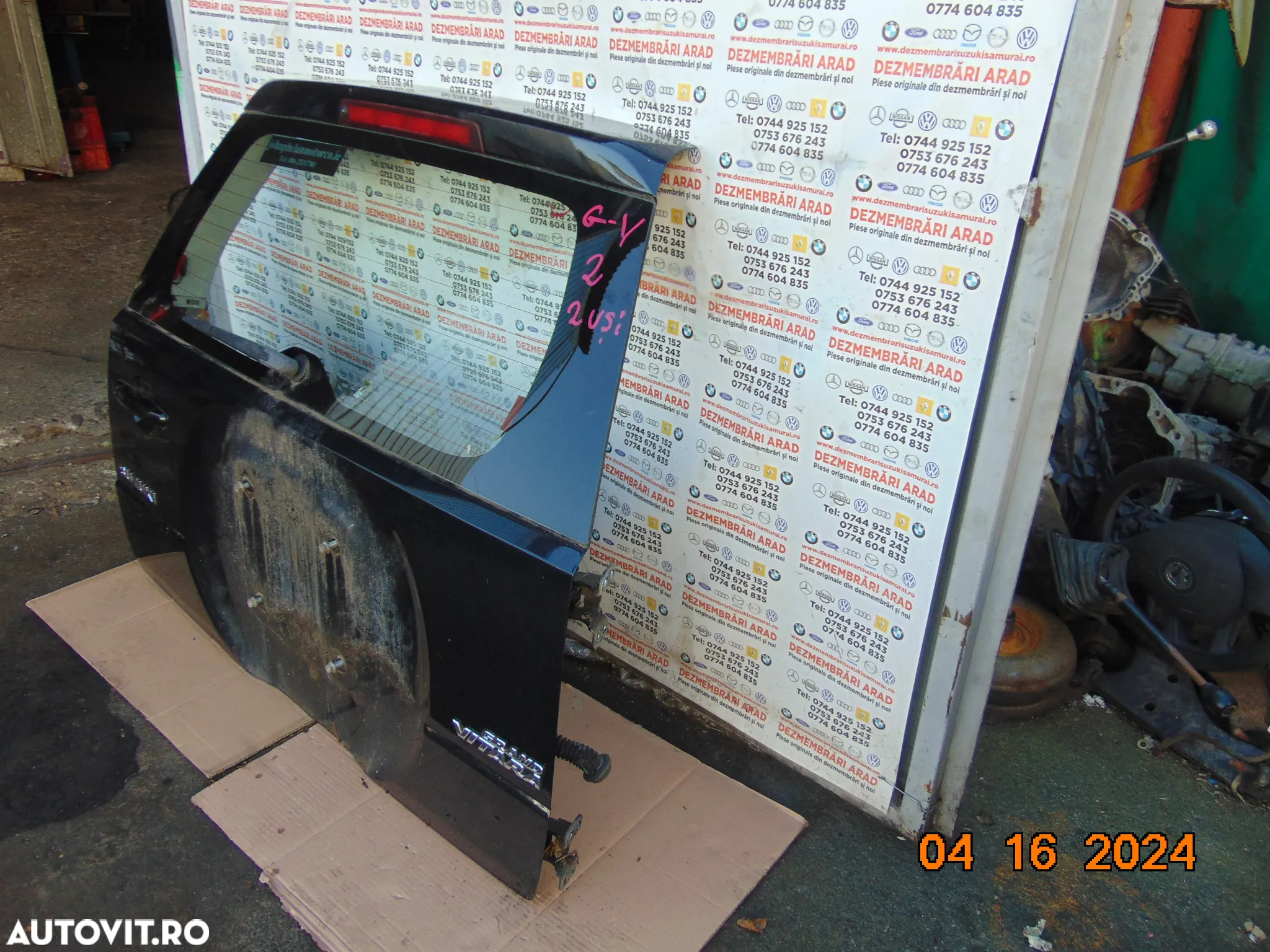 Haion Suzuki Vitara 2005-2012 grand vitara 2 haion cu luneta dezmembrez grand vitara 2 1.9 - 5
