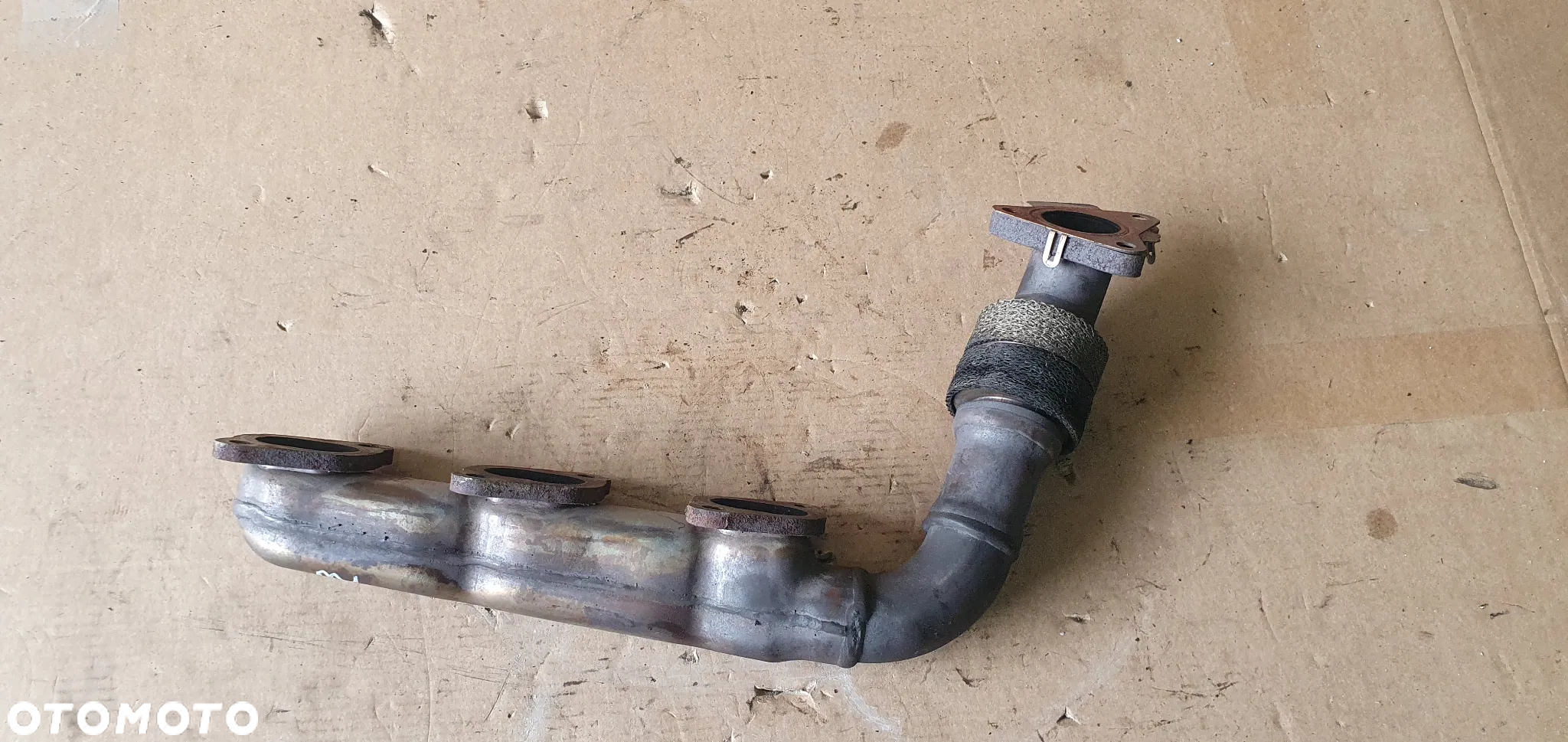 Kolektor wydechowy lewy Mercedes ML W164 3.0 CDI A6421420102 - 2