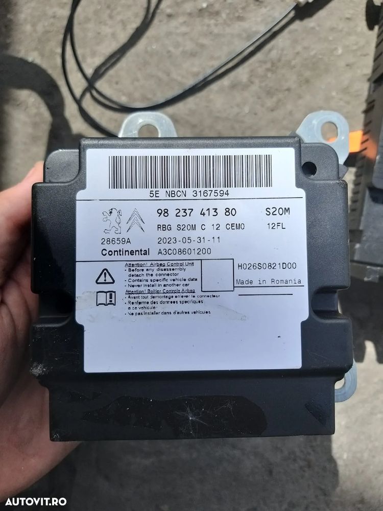 Modul Airbag cod: 9823741380 pentru Opel Corsa F din 2023, 1.2 Benzina - 1