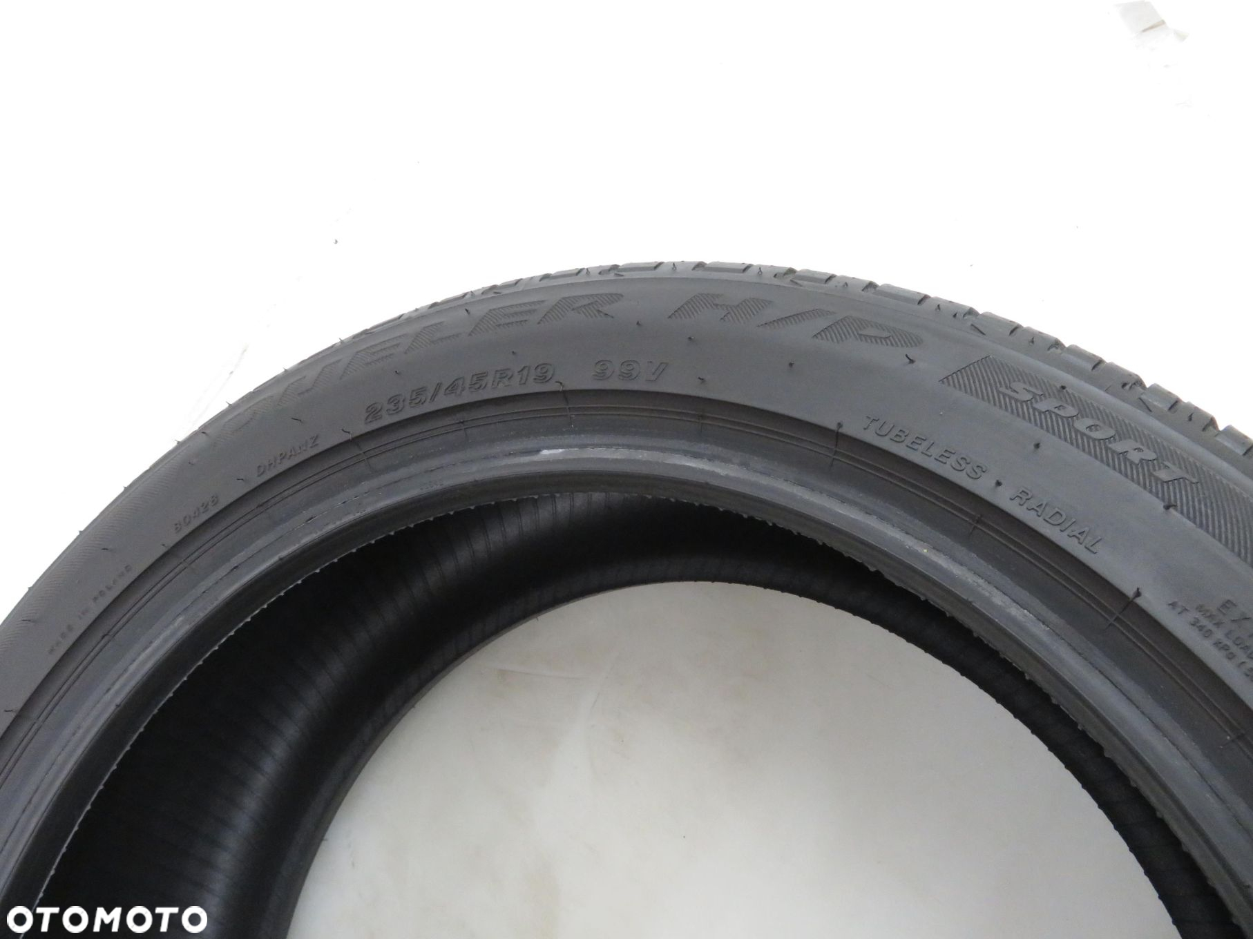 2x 235/45R19 OPONY LETNIE Bridgestone Dueler H/P Sport 99V XL - 4