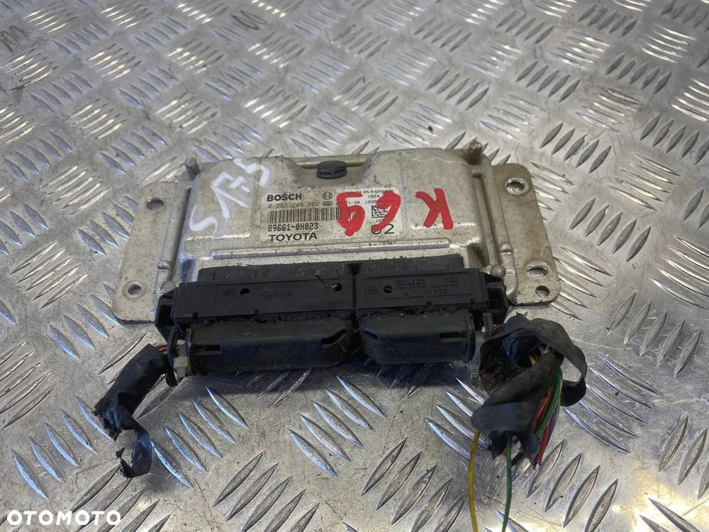 KOMPUTER STEROWNIK SILNIKA TOYOTA AYGO PEUGEOT 107 1.0 89661-0H023 - 5