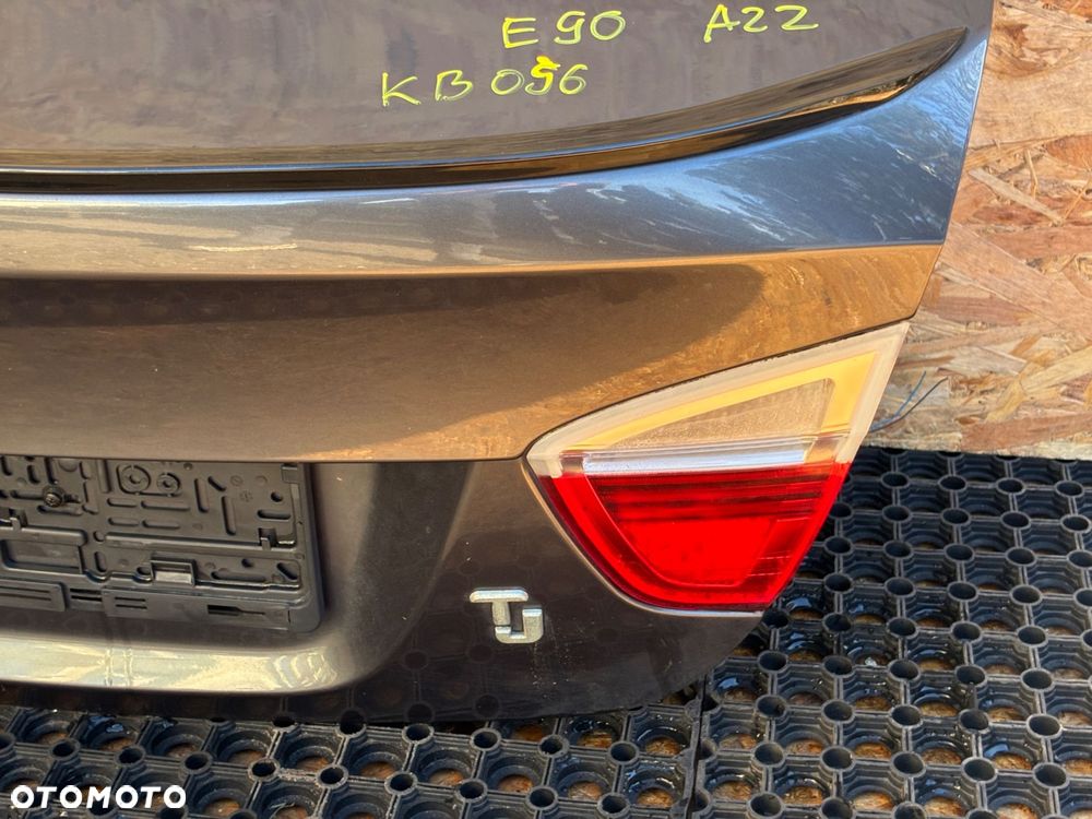 BMW 3 E90 SEDAN A22  KLAPA BAGAŻNIKA KLAPA TYŁ - 8