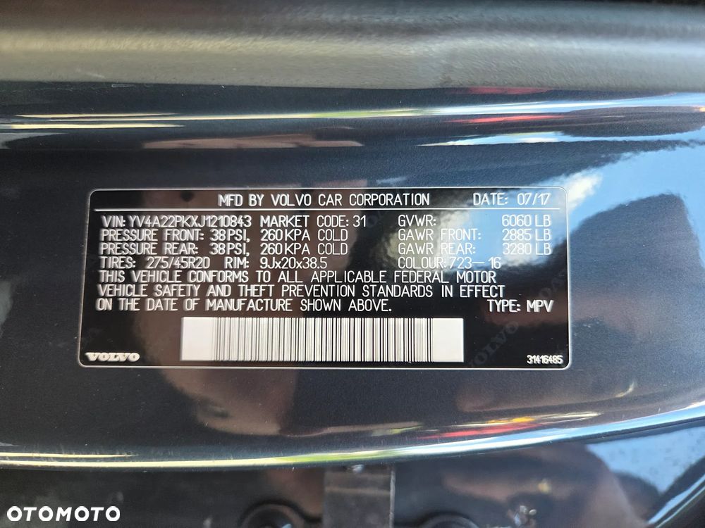 Volvo XC 90 T6 AWD Momentum 7os - 8
