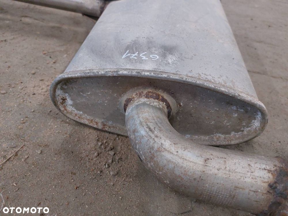 TŁUMIK WYDECH ŚRODKOWY + KOŃCOWY VOLKSWAGEN PASSAT B3 2.0 8V - 3