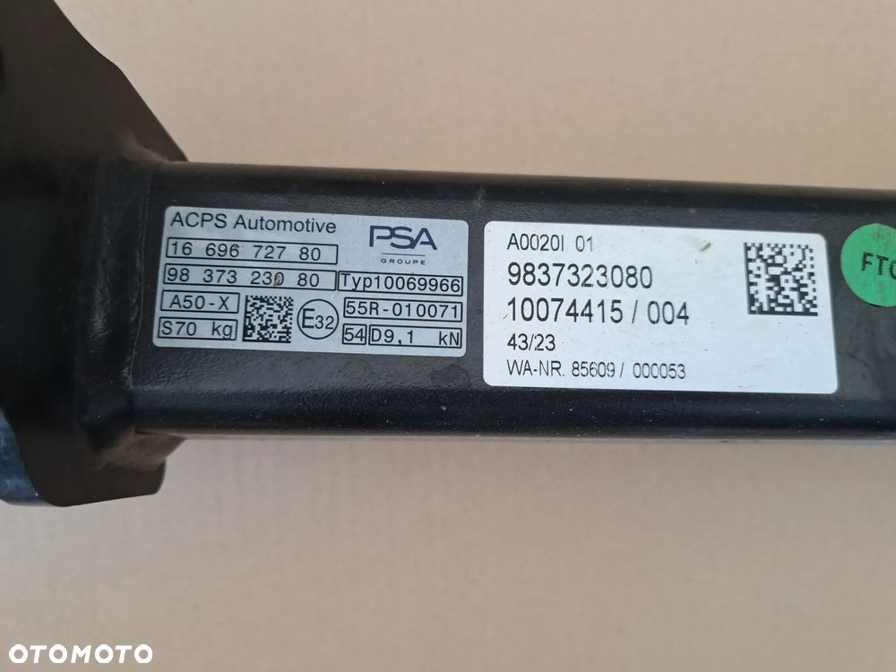 HAK HOLOWNICZY Peugeot 308 T10 III Astra L VI Kombi 2022- 9837323080 - 5