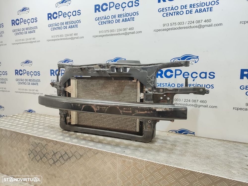 Frente Fibra Completa Radiador Termoventilador Reforço Seat Ibiza 6L Gasolina Original - 4