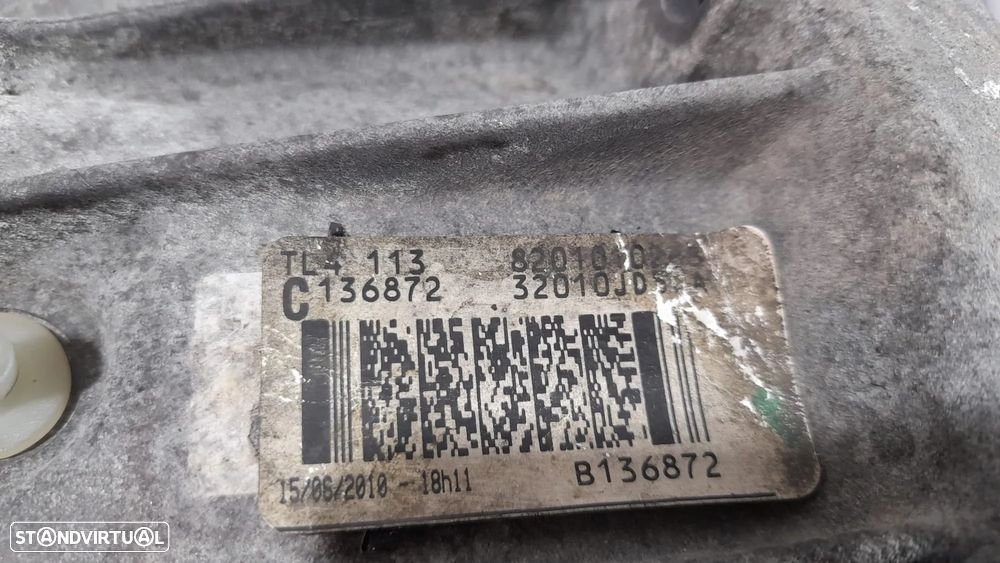 CAIXA VELOCIDADES MANUAL NISSAN QASHQAI FASE II 2 1.5 DCI 8V 106CV K9KH282 TL4113 - 5