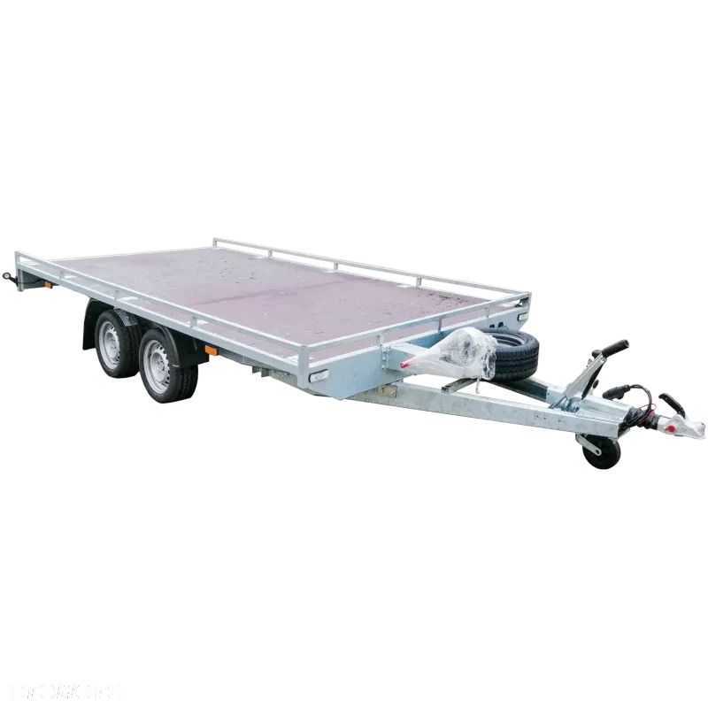 Besttrailers Przyczepa samochodowa BOARD (Atlas) z relingiem, platforma, PRODUCENT - 1