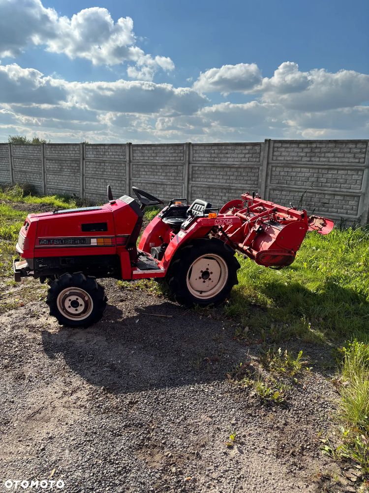 Mitsubishi MT15 – Mini traktor rolniczy 4x4 – 15 KM – Glebogryzarka – Stan bardzo dobry - 4