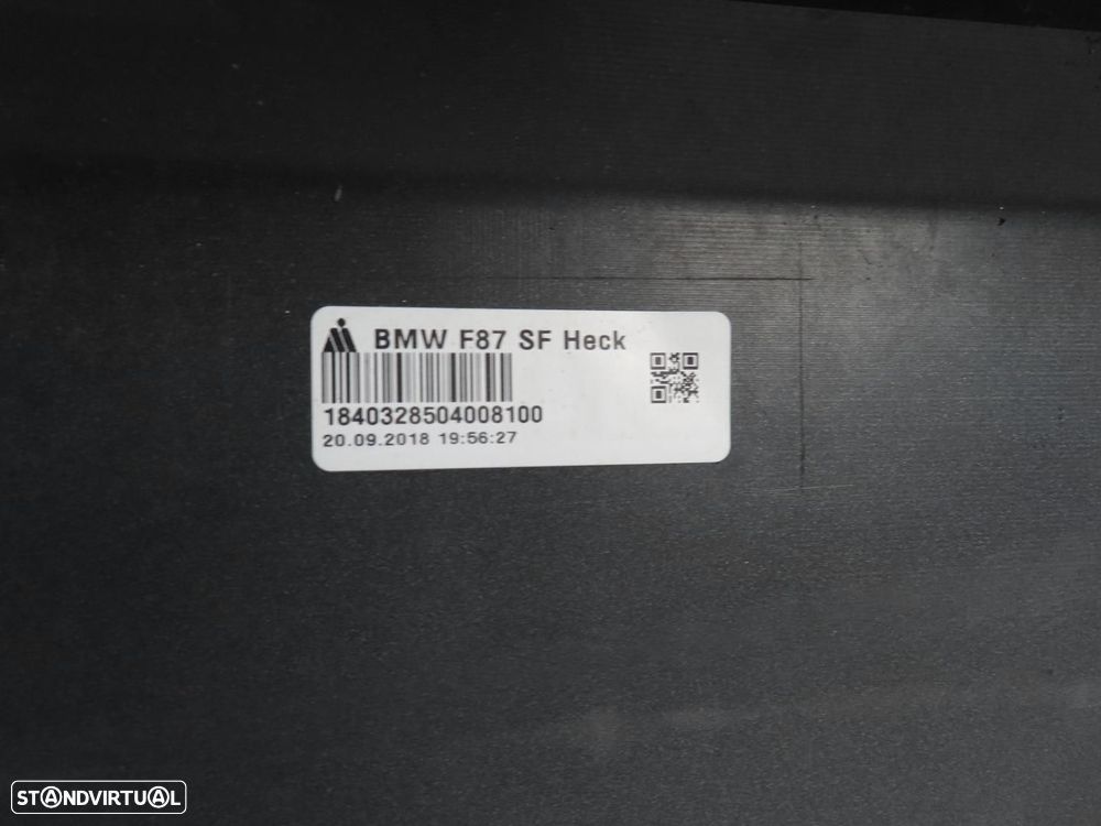 Parachoques Traseiro Usado / Original BMW M2 (F87) 51128068541/8062184 - 11