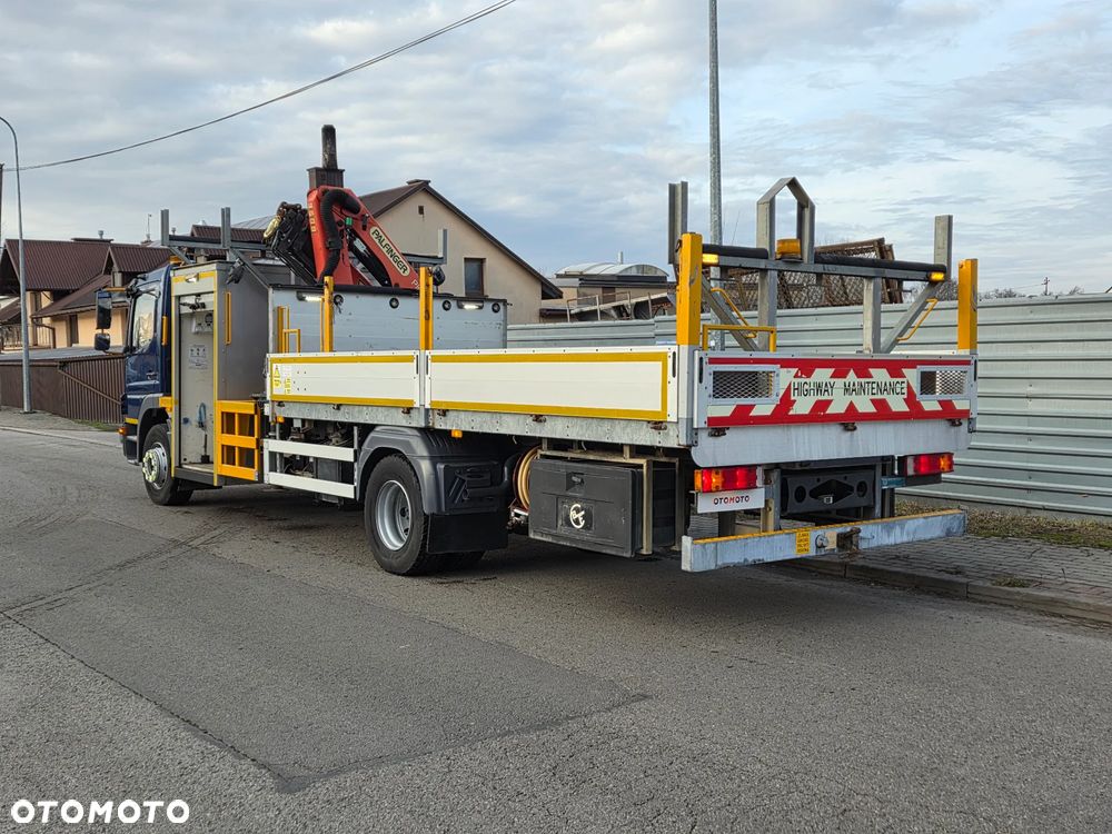 Mercedes-Benz ATEGO 1624 // PALFINGER PK12001 PILOT RADIOWY // 3 WYSUWY // HDS ŻURAW DŹWIG // 131.000km EURO 5 // MOŻLIWA ZMIANA ZABUDOWY - PRZEBUDOWA - 15