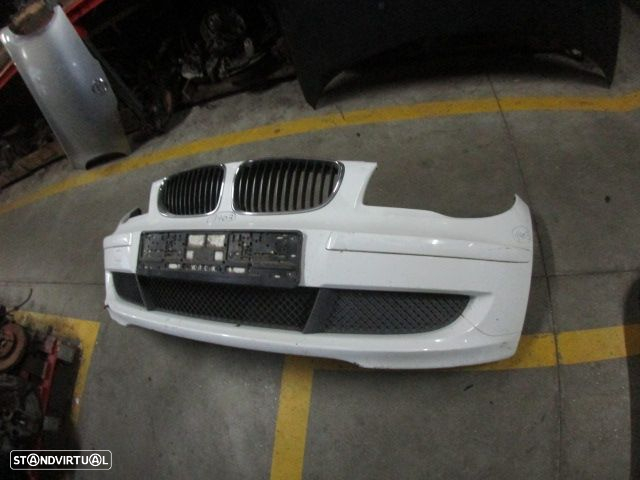 Parachoques Pc1403 BMW SERIE 1 (E81) 2007 120D 177CV 3P Branco FRT DANIFICADO - 2