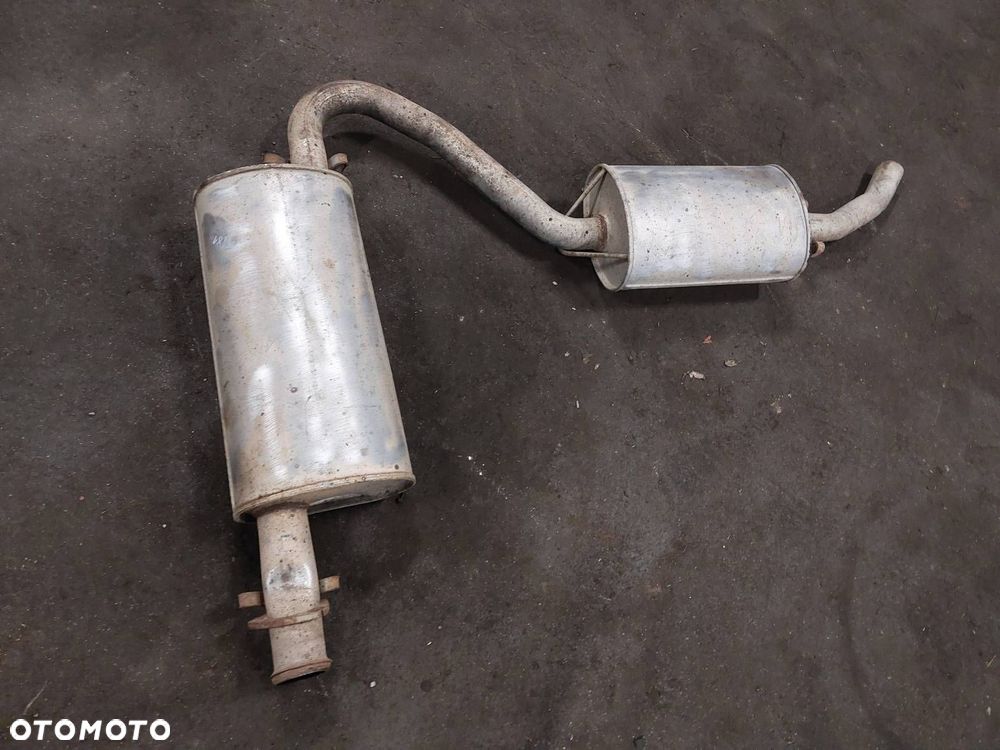 TŁUMIK WYDECH KOŃCOWY + ŚRODKOWY CITROEN JUMPER I 2.5 D - 6