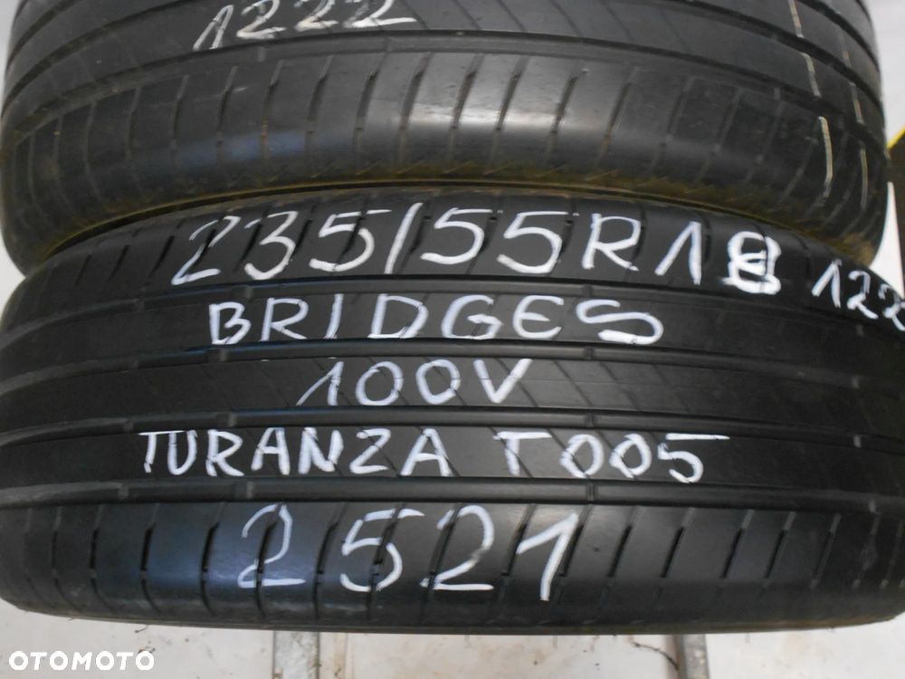 OPONY 235/55R18 BRIDGESTONE TURANZA T005 DOT 1222 / 2521 7.1MM - 3