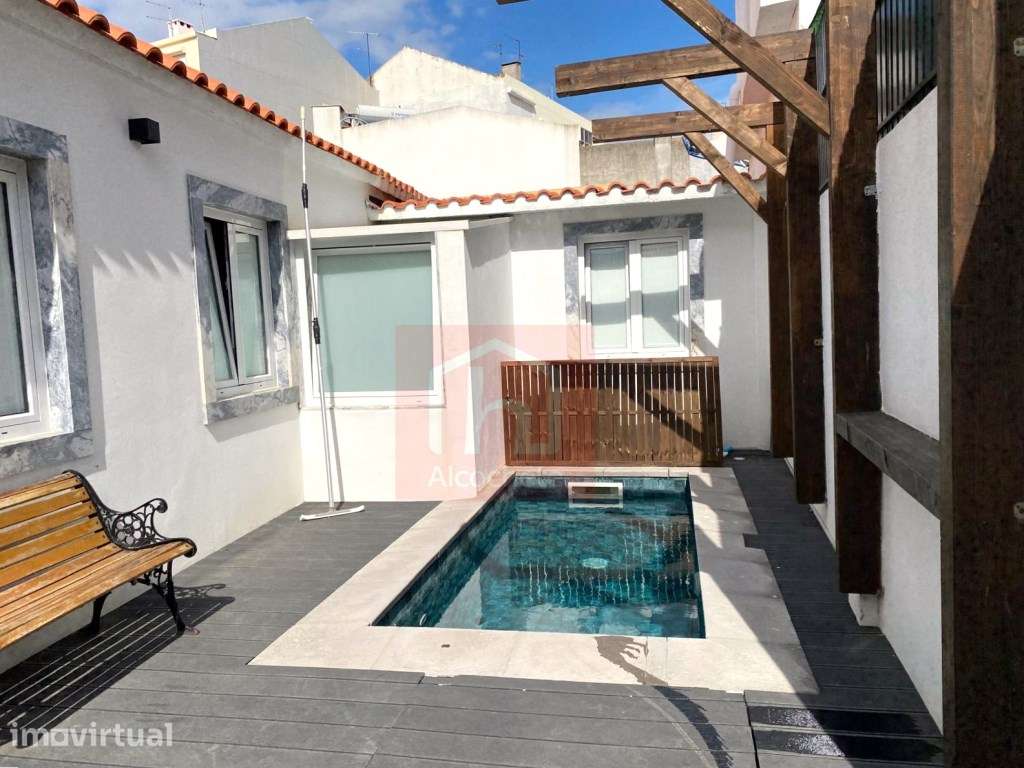Moradia térrea T2 com logradouro e piscina em Alcochete. - Grande imagem: 3/18