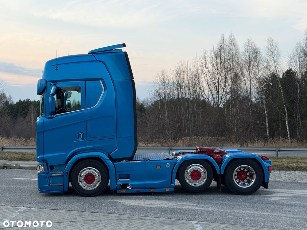Scania 530s Pusher 6x2/4 oś skretna twinsteer v8 scania perfekcyjny stan pełna możliwa opcja - 9