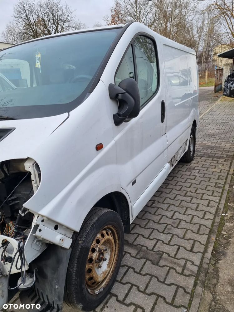 LISTWA KAROSERII ZDERZAK LEWA PRAWA BIAŁY TRAFIC VIVARO 01-14r. - 3