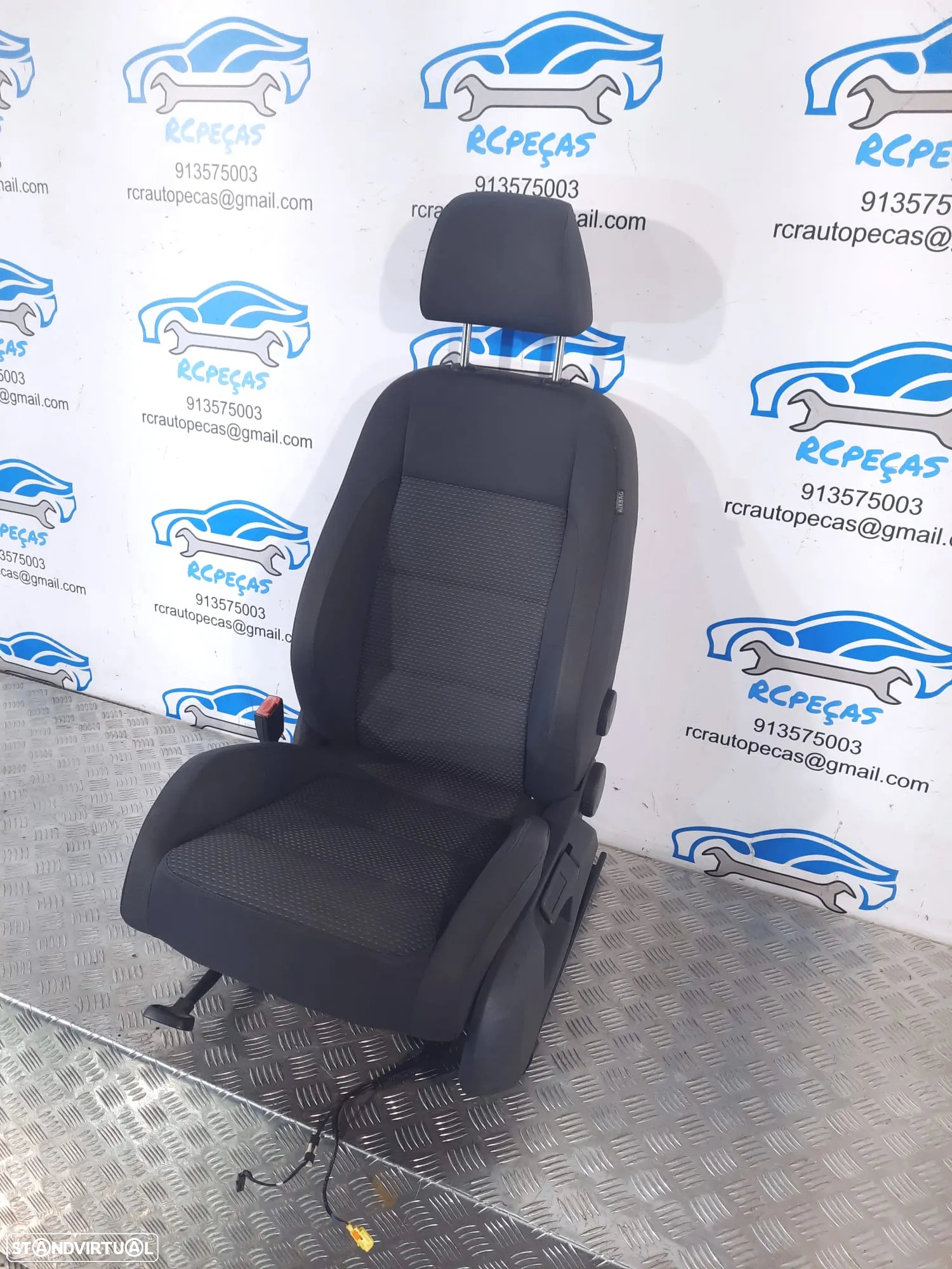 BANCO BANCOS FRENTE FRONTAL TRASEIRO TRÁS VOLKSWAGEN VW GOLF V 5 MK5 VARIANT 1K0885405FQVYL TECIDO ARBAIG AIRBAGS - 13