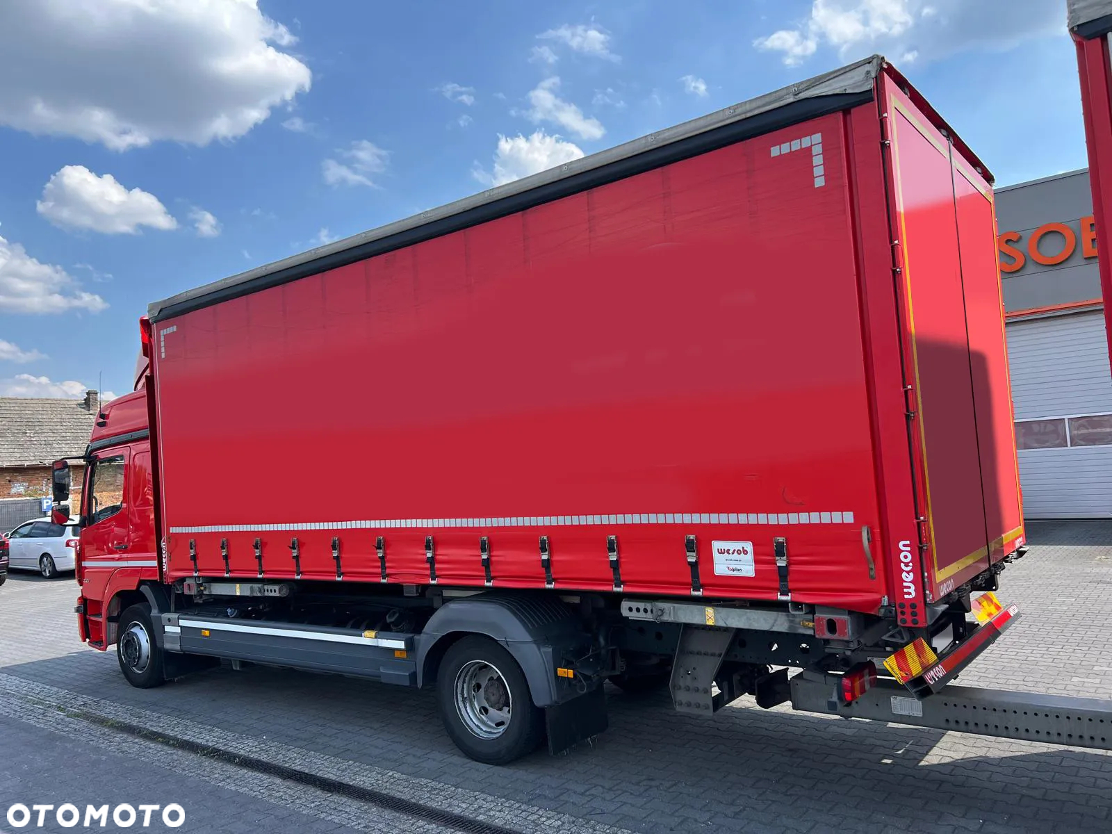 Mercedes-Benz ATEGO 1227 EURO 6 BDF FIRANKA PLANDEKA WYMIENNA ZABUDOWA - 3