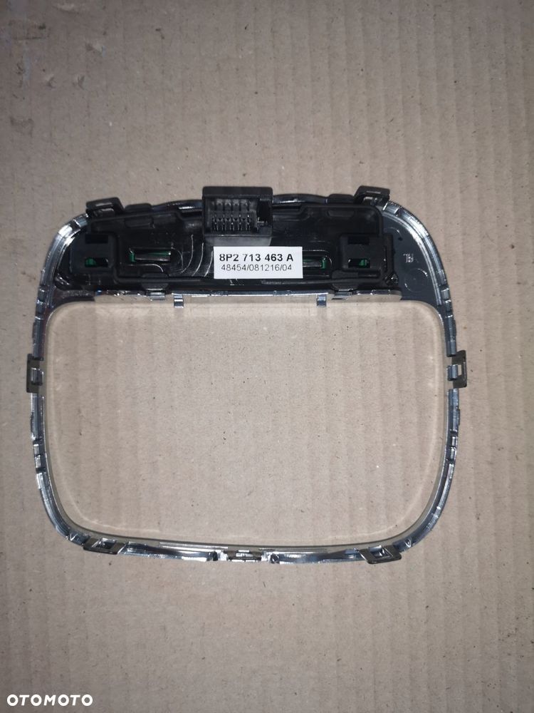RAMKA OSŁONA CHROM AUDI A3 8P LIFT 8P2713463A - 3