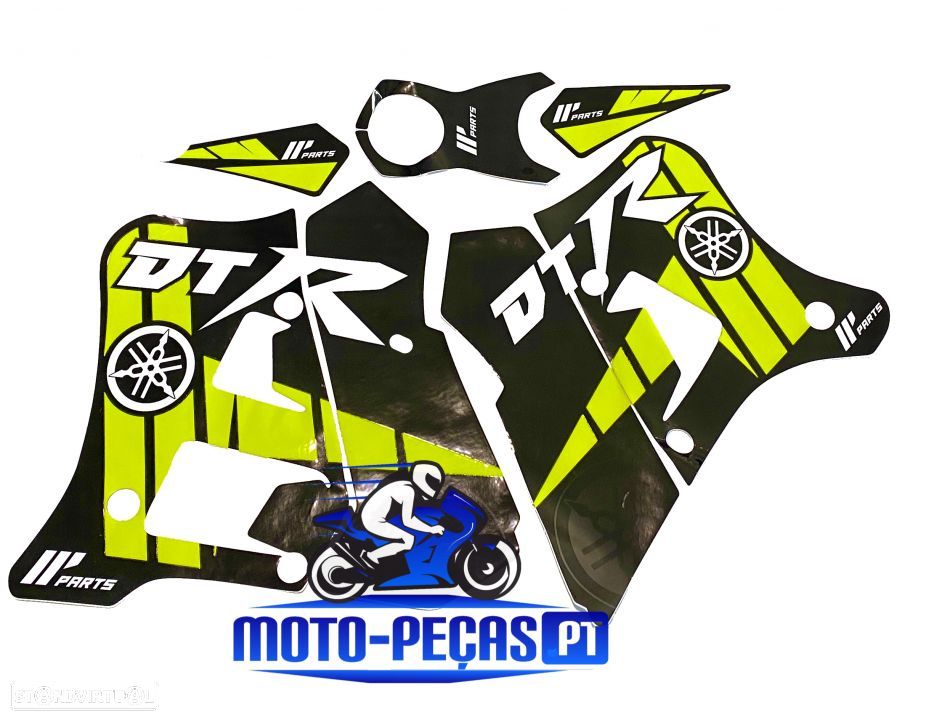 kit autocolantes  yamaha  dtr 125 dt125r - 1