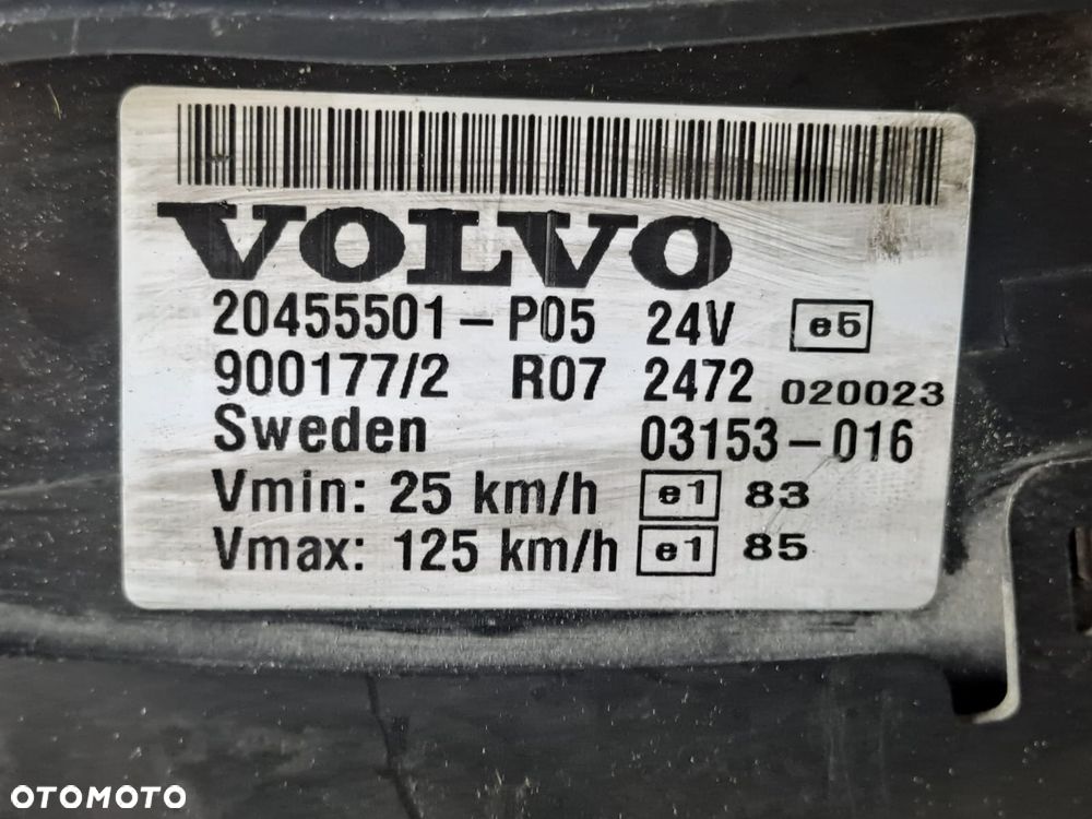 20455501-P05 Licznik ZEGAR VOLVO VDO FH FM - 2