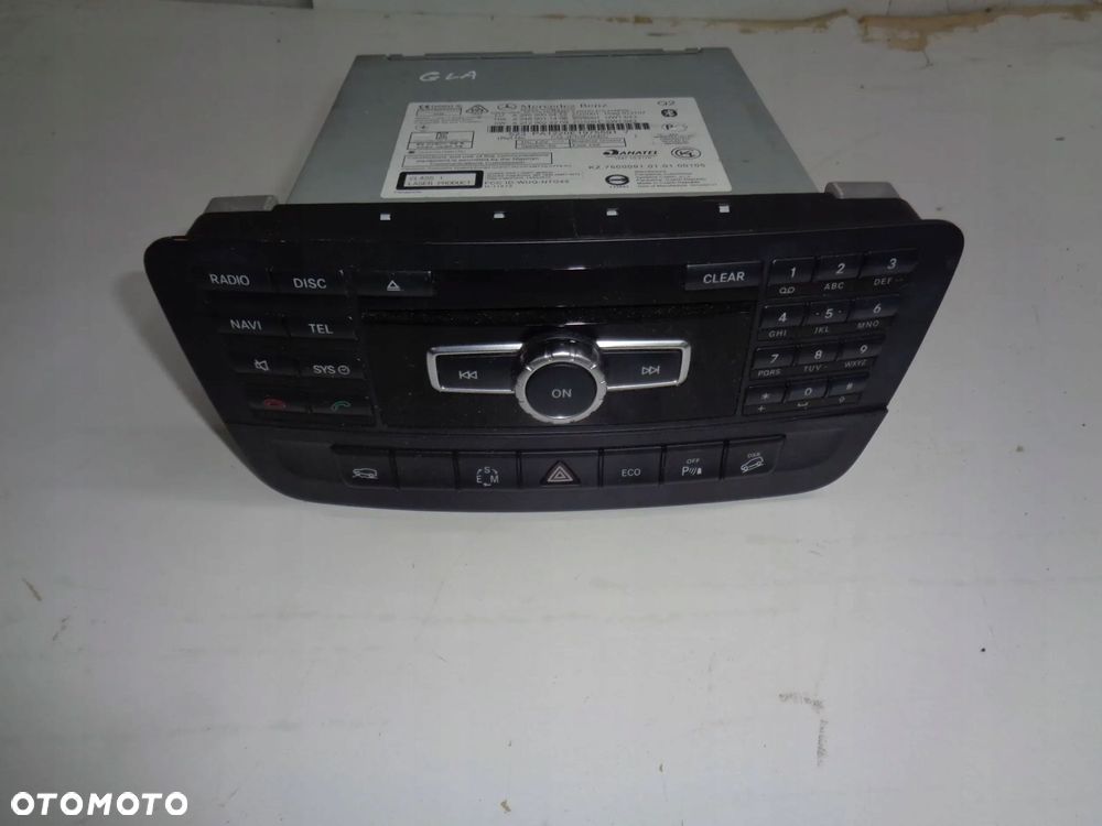 mercedes gla 156 a-klasa radio nawigacja a2469009412 europa - 2