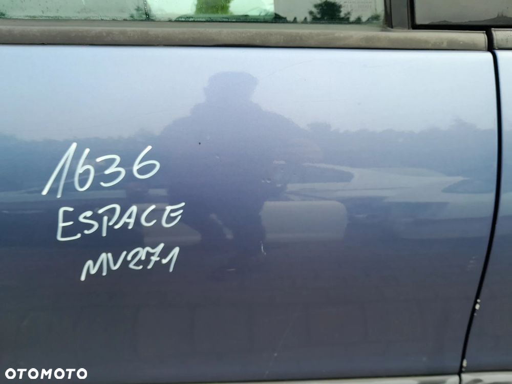RENAULT ESPACE III DRZWI PRAWE TYLNE PRAWY TYŁ KOLOR: MV271 - 3