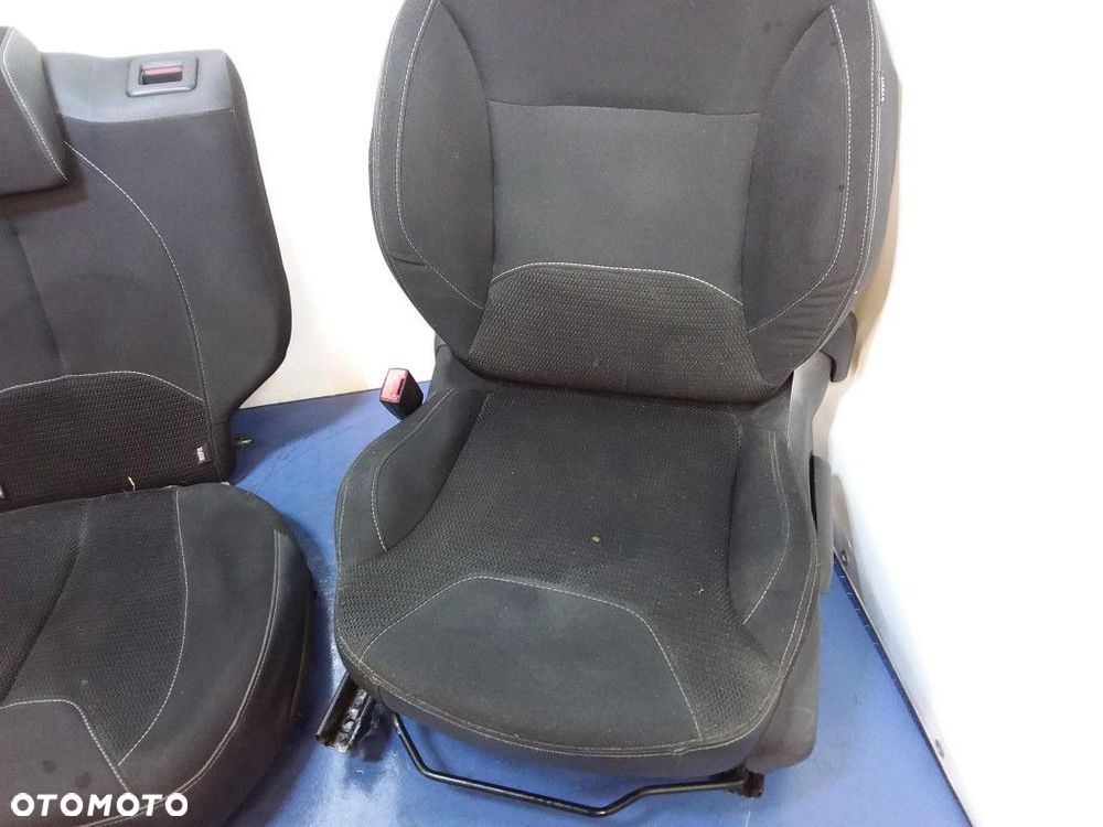 CITROEN DS3 FOTELE KANAPA KOMPLET WELUR - 2