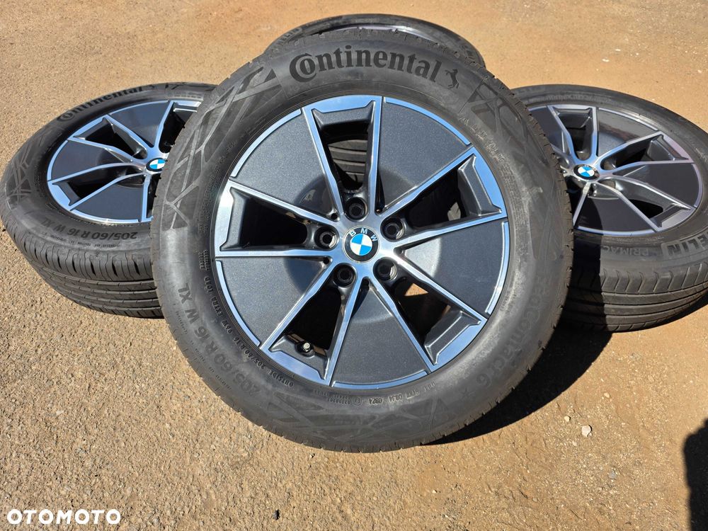 [L46] Koła LATO BMW 16 Cali 5x112 Continental 205/60/16 7mm 24r g20 g21 - 1