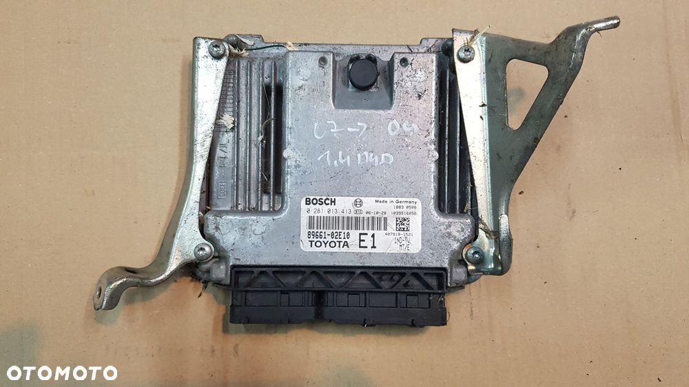 toyota corolla e15 auris 07-09 1.4 d4d komputer - 1