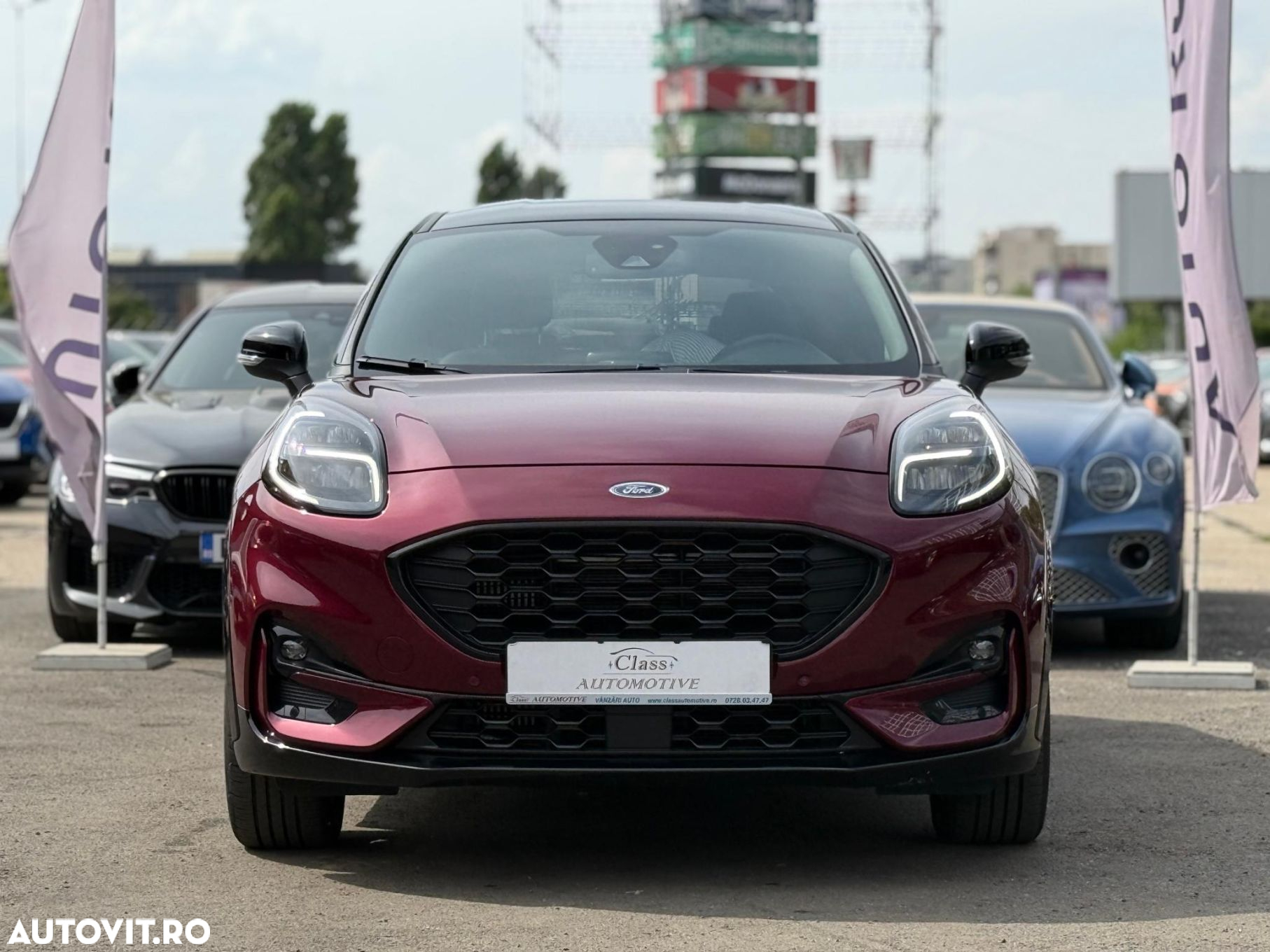 Ford Puma 1.0 EcoBoost MHEV Aut. ST Line X Vivid Ruby Edition - 2